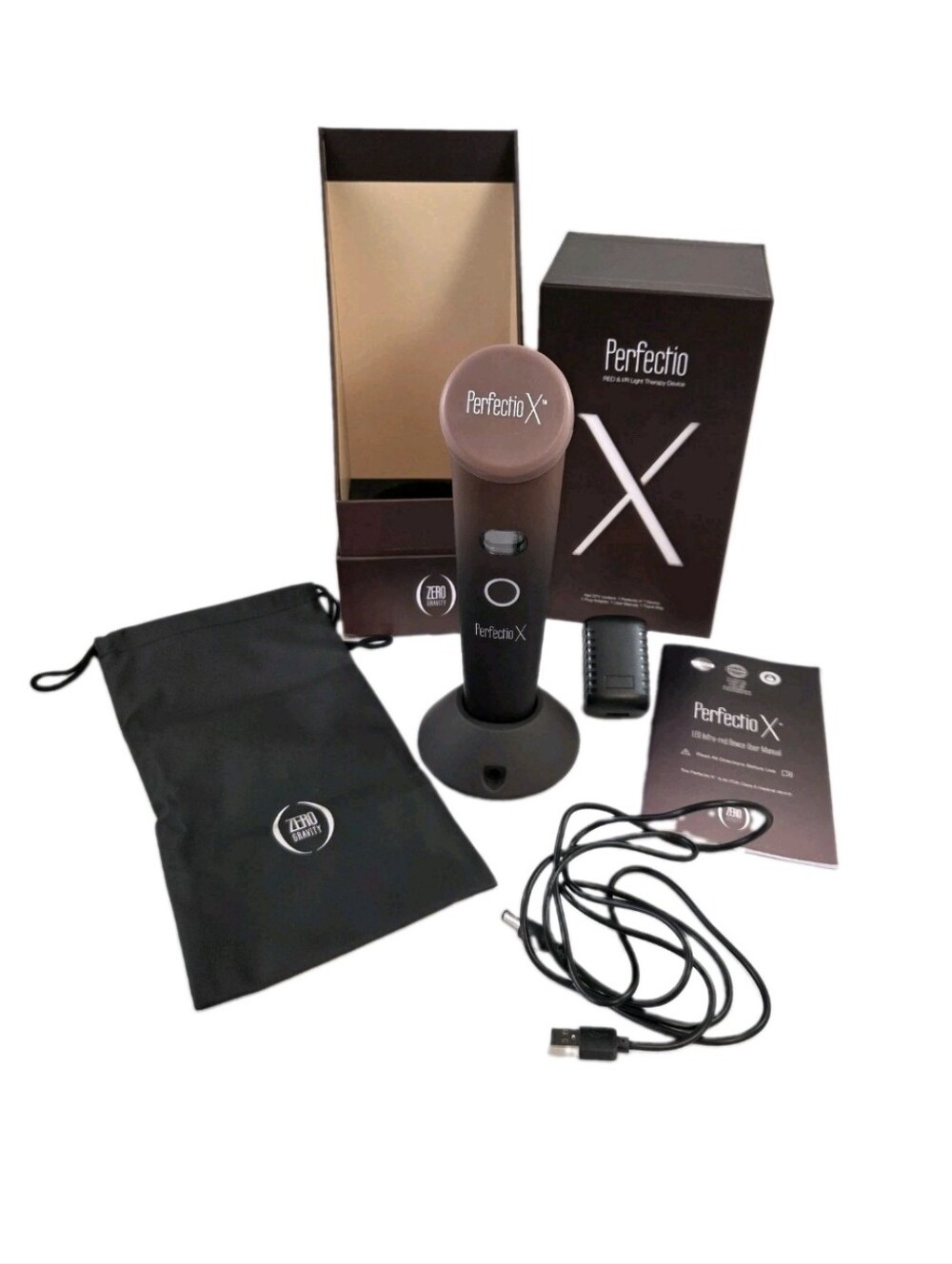 Perfectio X by Zero Gravity Red & IR Infrared LED Light Therapy Skincare Device